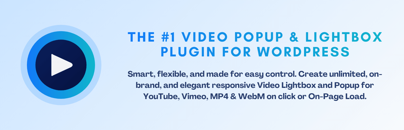 The #1 Video Popup & Lightbox plugin for WordPress | By WP-Time.com